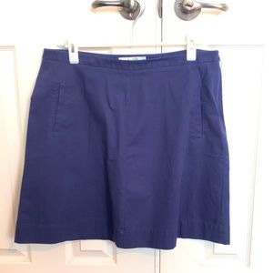 Boden 12P A line navy skirt